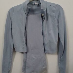 Forever 21 Women's Light Blue Jacket And Leggings